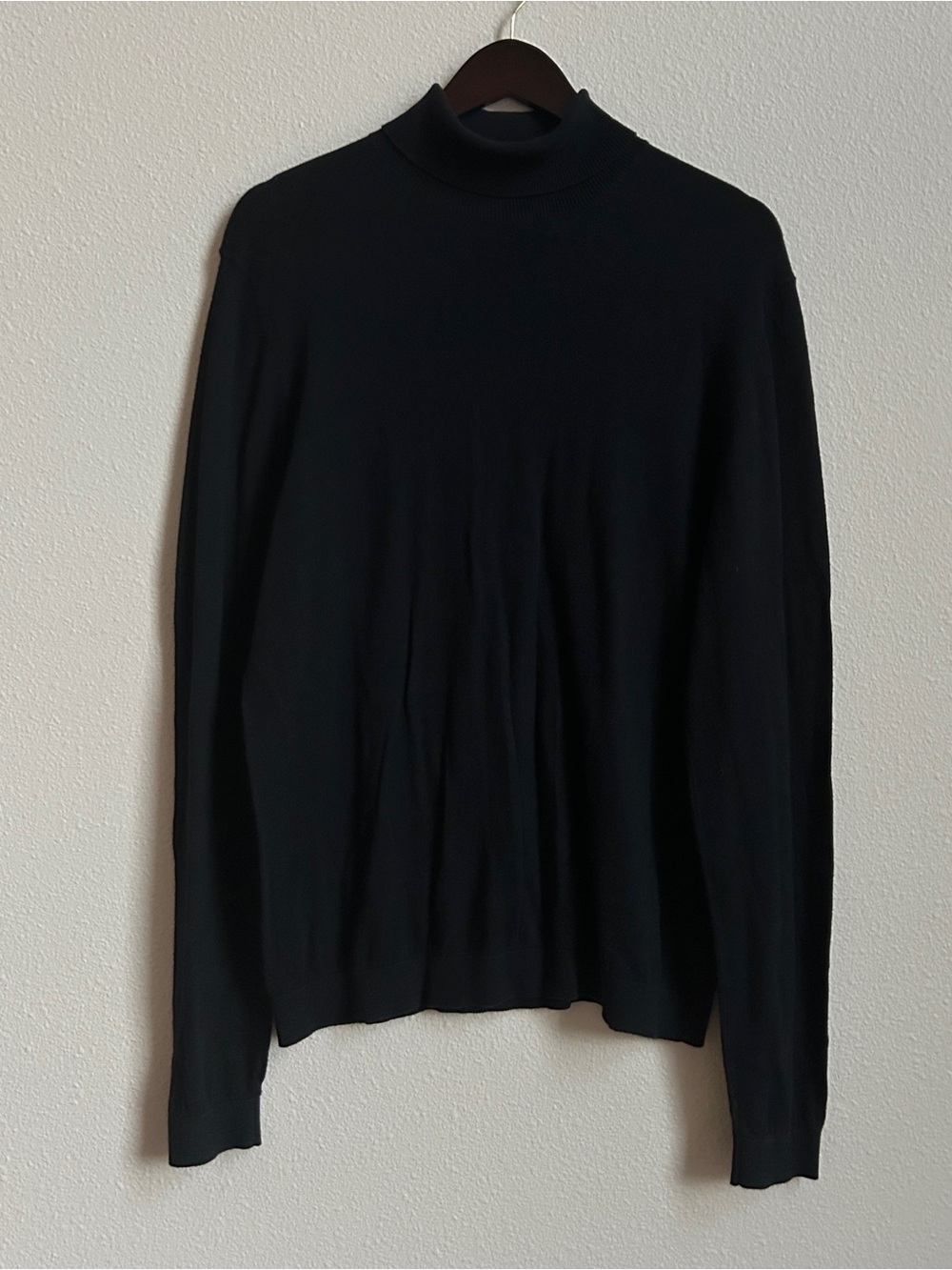 Topman Black Turtleneck Sweater